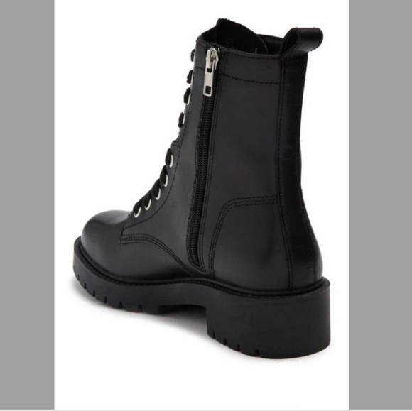 Steve Madden Checker Combat Boots Size 9.5 - Picture 2 of 2